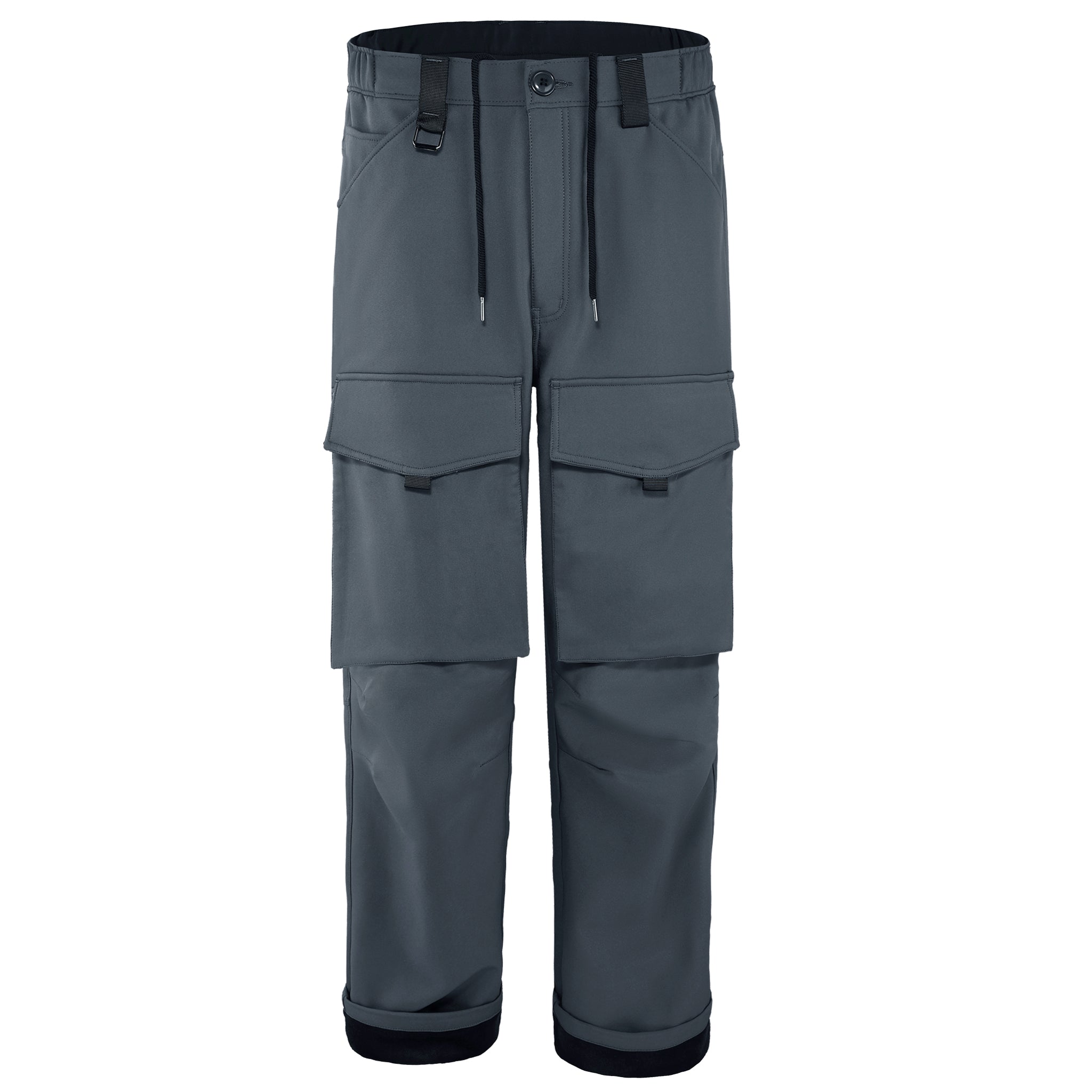 Windproof Cargo Fleece Pants