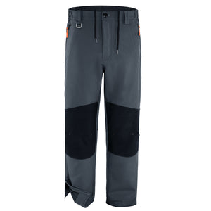 Water Repellent Half Zip Hiking Pants with Fleece