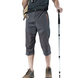 Mr.Stream Men's 3/4 Cropped Hiking Pants