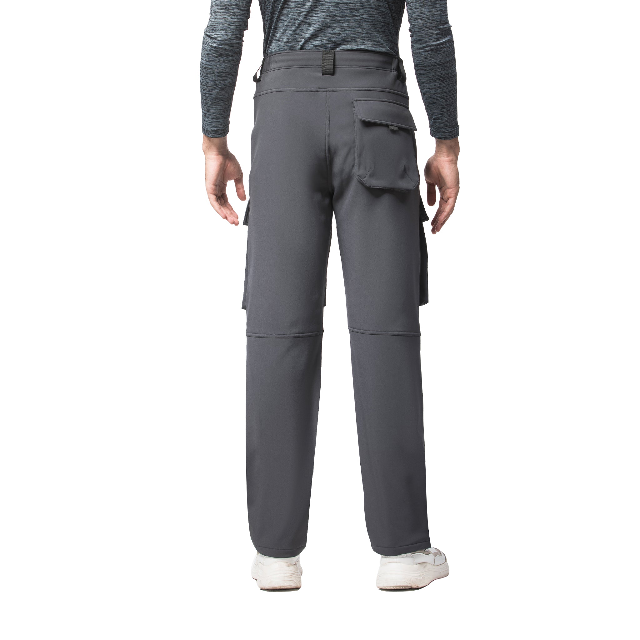 Windproof Cargo Fleece Pants