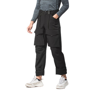 Windproof Cargo Fleece Pants