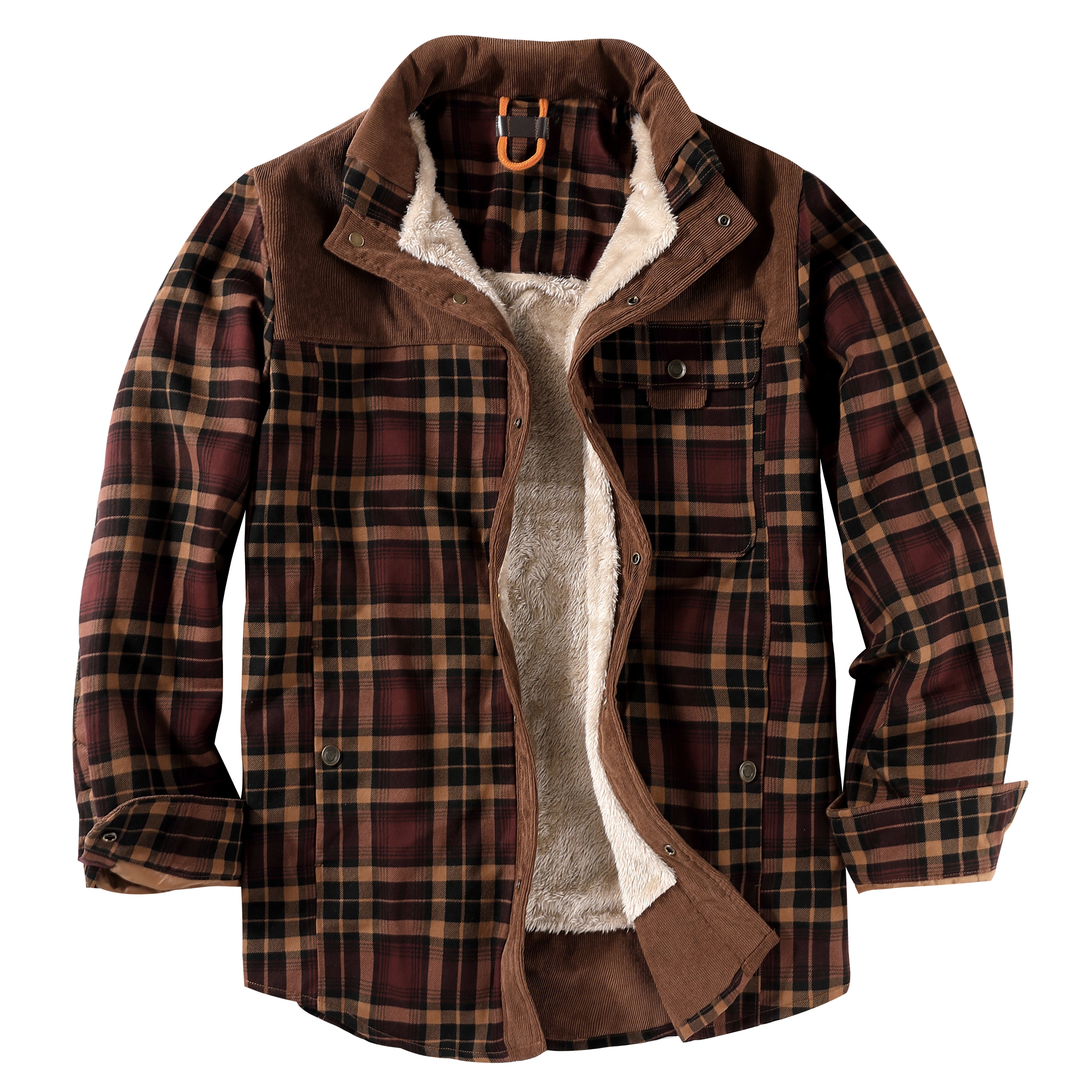 Mr.Stream Men's Flannel Plaid Shirt Jacket – Mr.Stream®