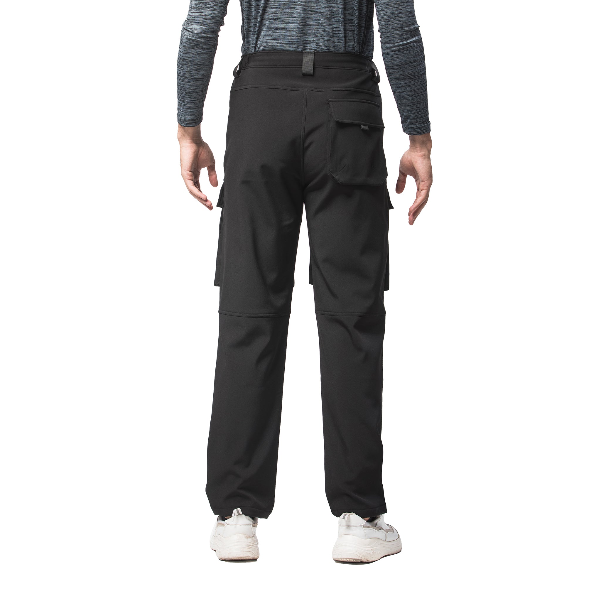 Windproof Cargo Fleece Pants