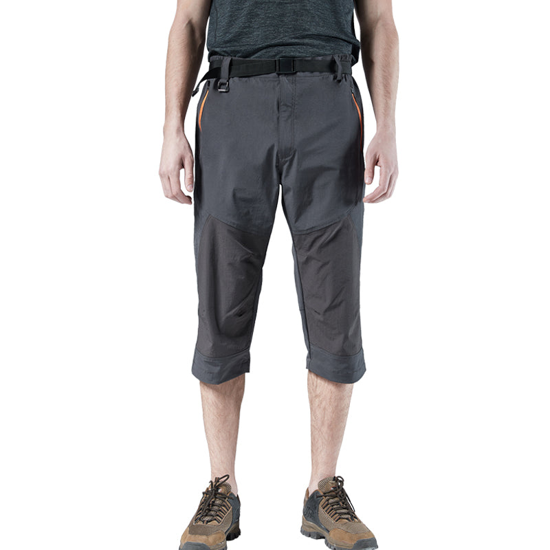 Mr.Stream Men's 3/4 Cropped Hiking Pants