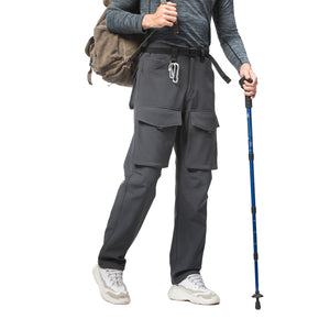 Windproof Cargo Fleece Pants