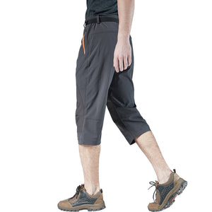 Mr.Stream Men's 3/4 Cropped Hiking Pants